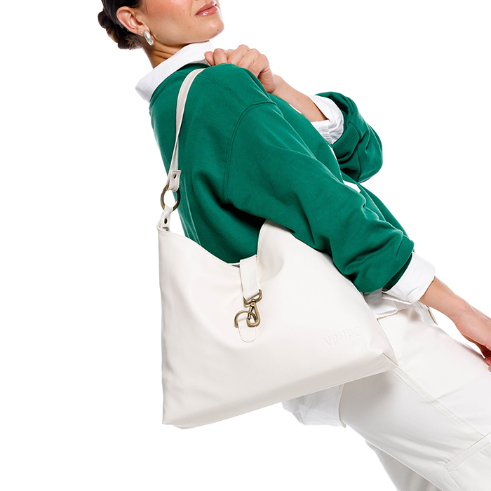 Cartera Bádminton beige Vintro