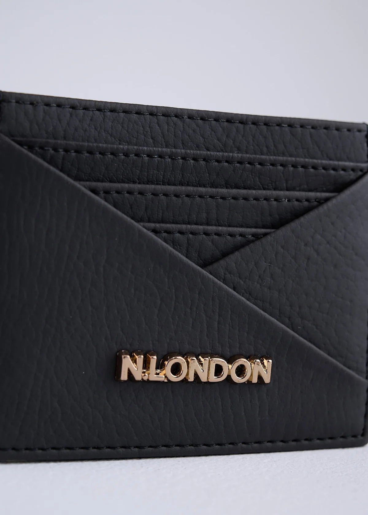 Tarjetero Stone Negro Naty London