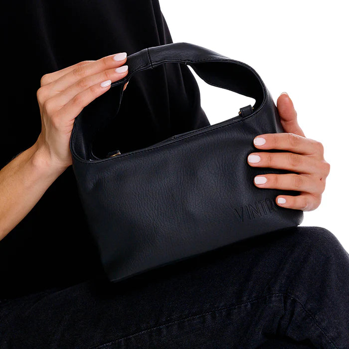 Bandolera Birdie negro Vintro