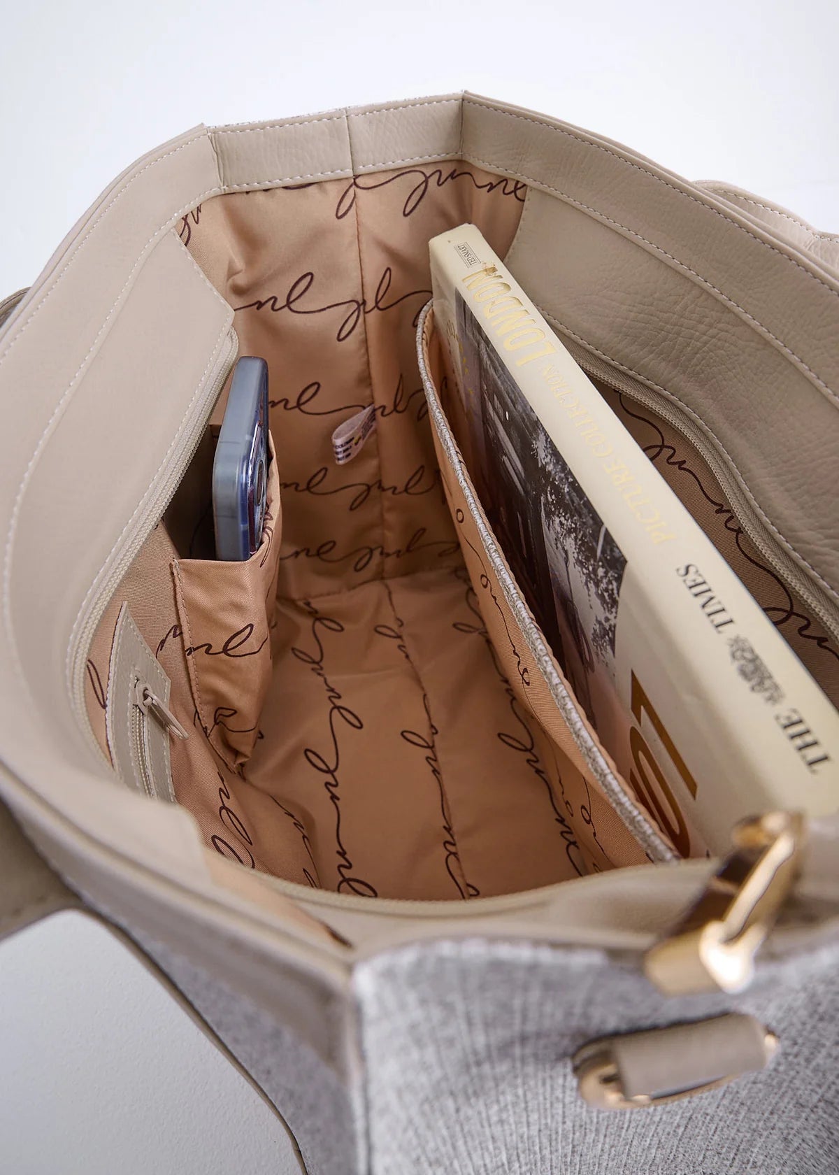 Shopper Viena Gris Naty London