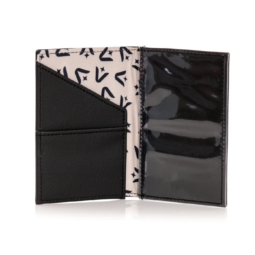 Portapasaporte Praga negro Vintro