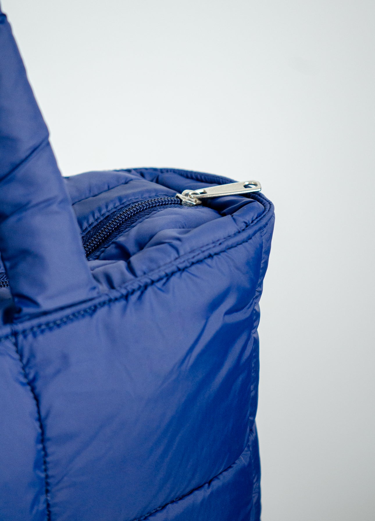 Tote puffer Ana azul True