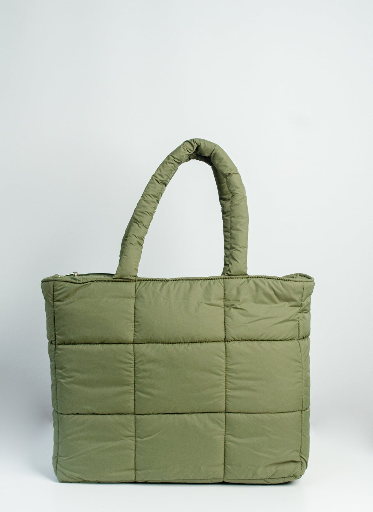Tote puffer Ana verde True