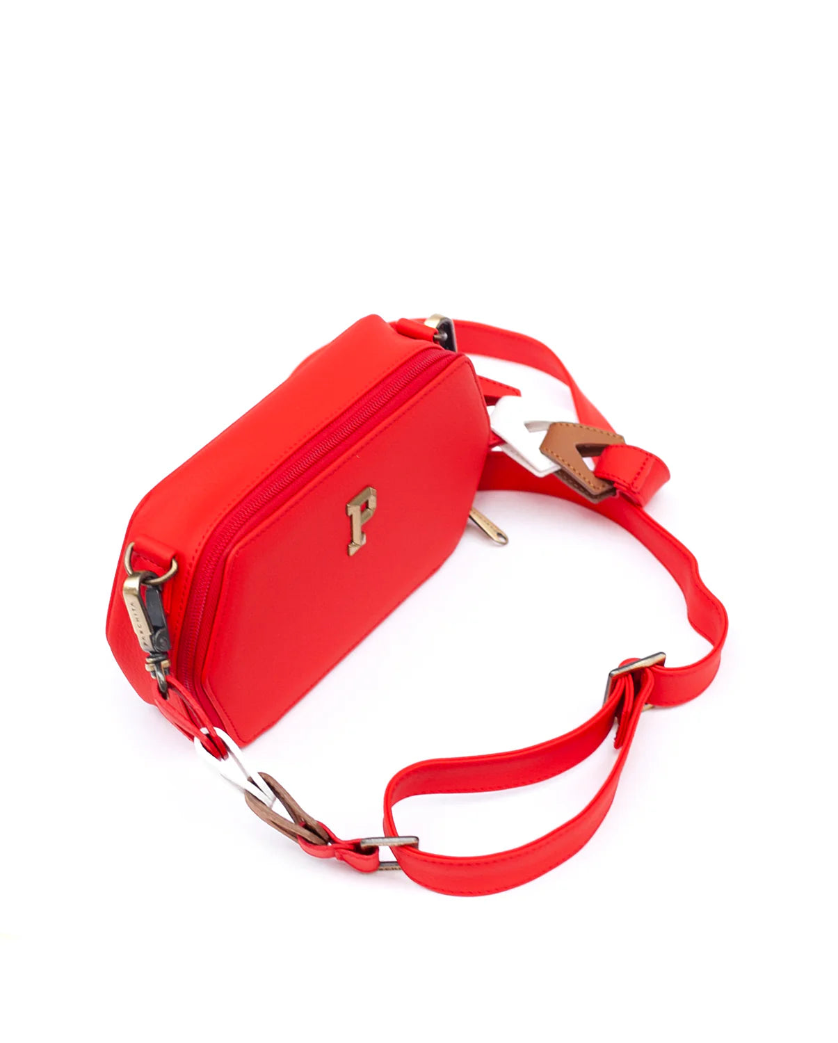 Bandolera Malibú rojo Parchita