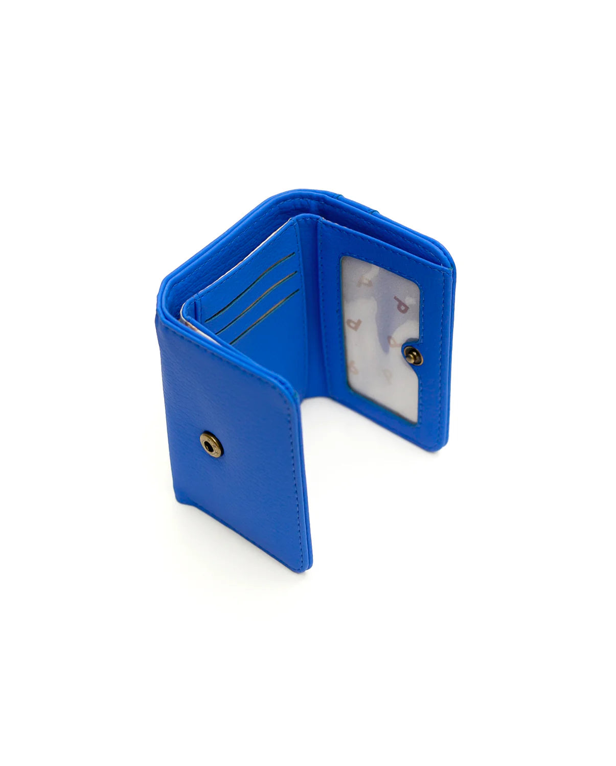 Billetera Sara azul Parchita
