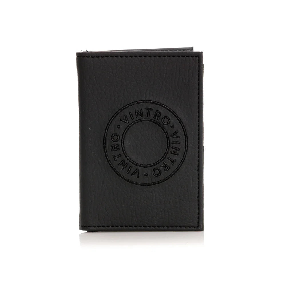 Portapasaporte Praga negro Vintro
