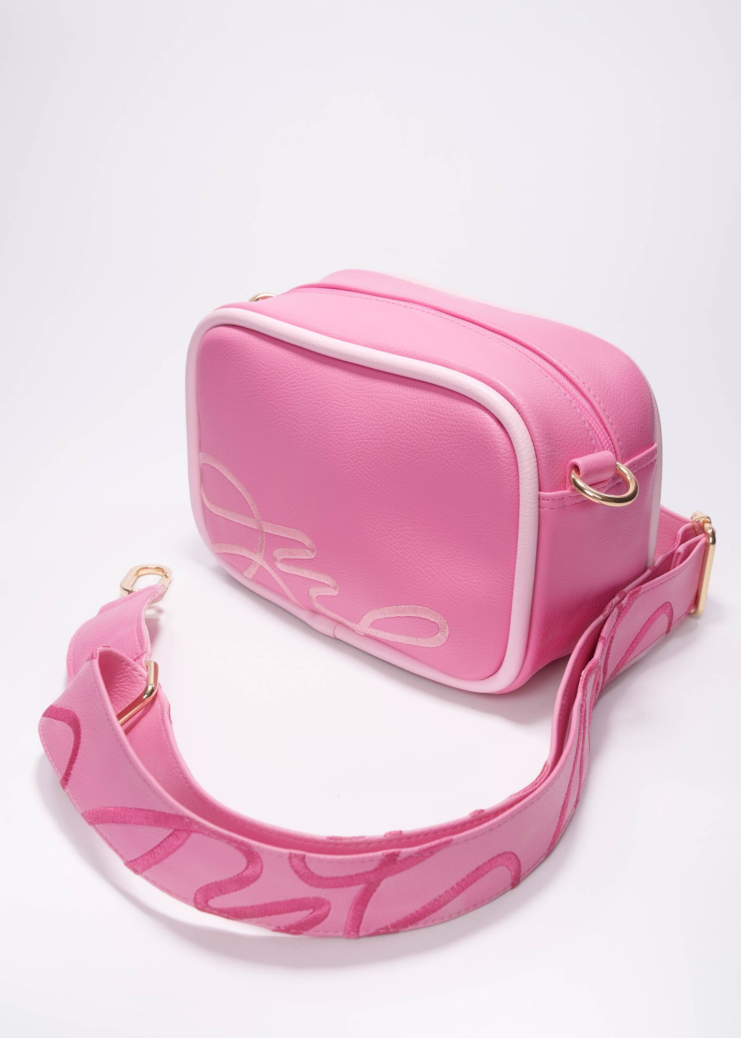 Bandolera Florida rosada Naty London