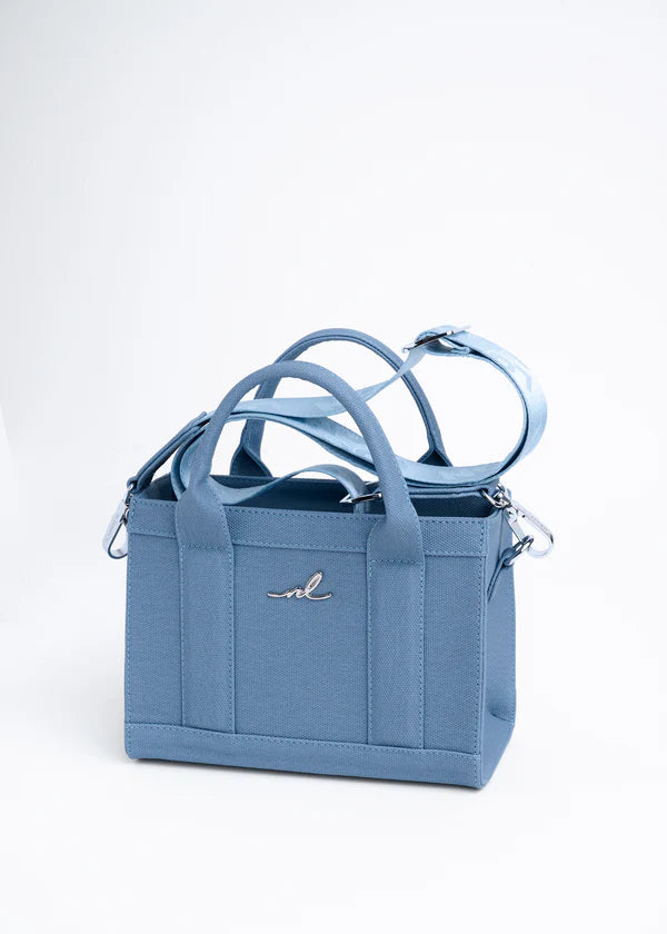 Mini Shopper Viena Naty London Azul