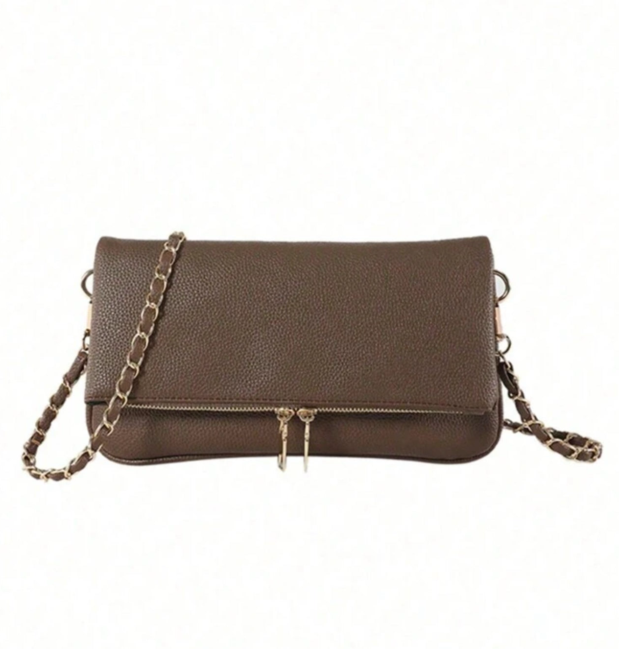 Bolso de hombro Eli marrón