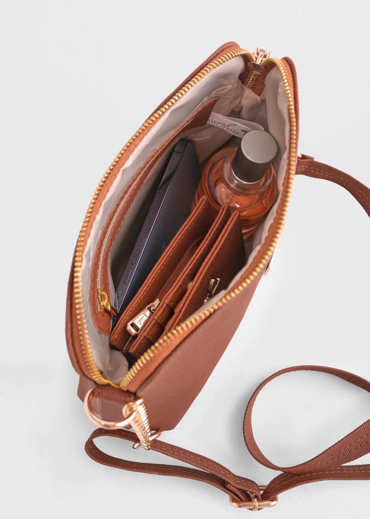 Cartera Alicia miel Naty London