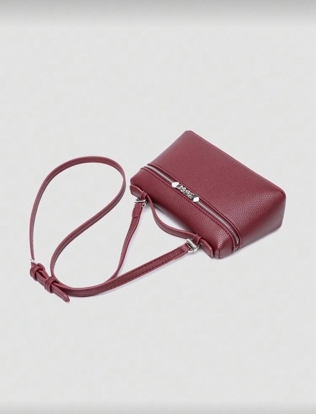 Bolso mini Vinotinto