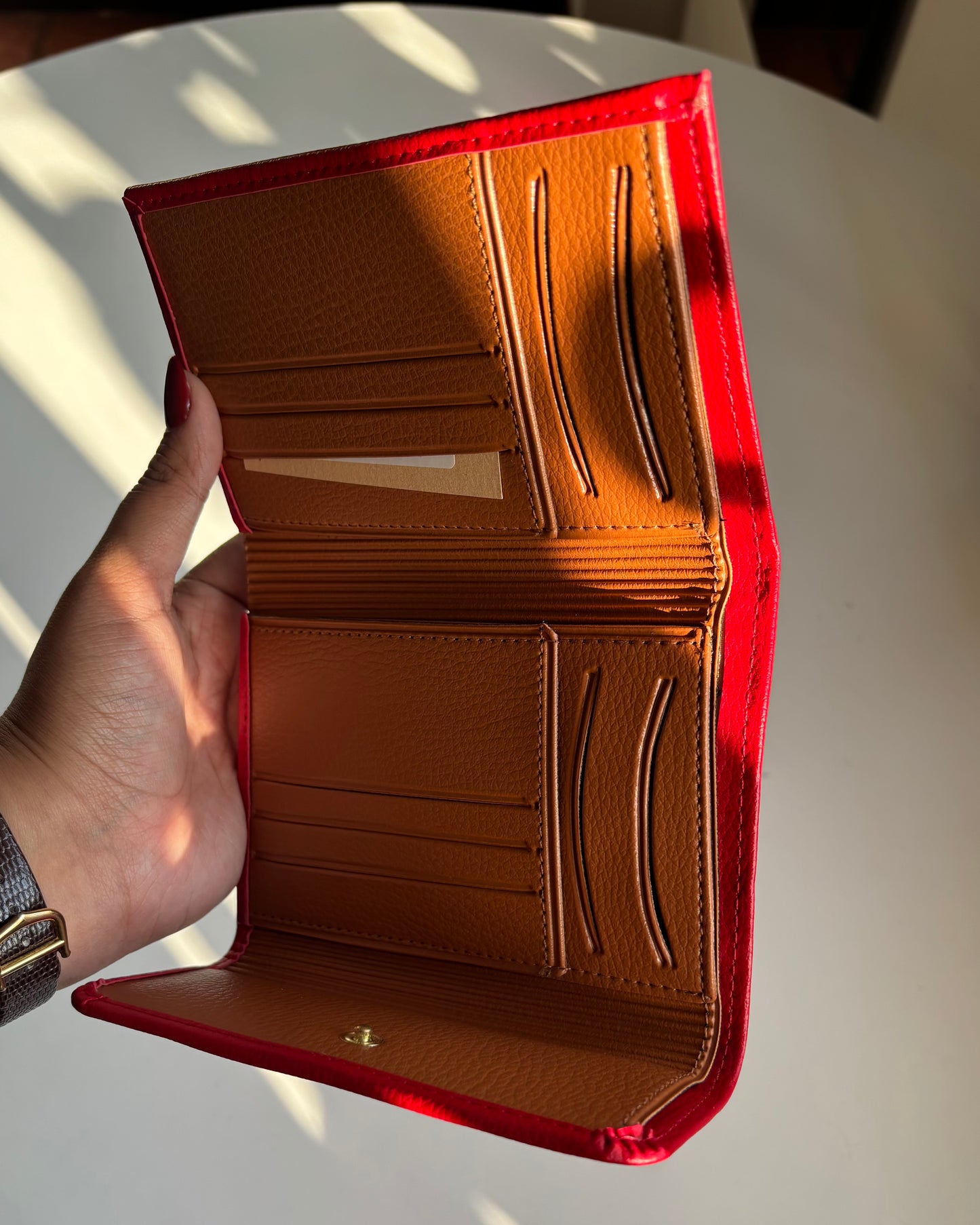 Billetera Dubai rojo Naty London