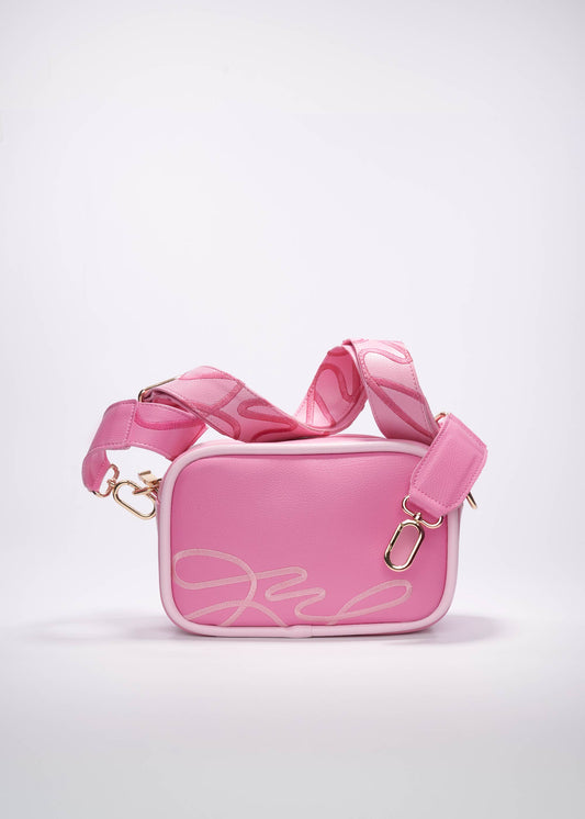 Bandolera Florida rosada Naty London