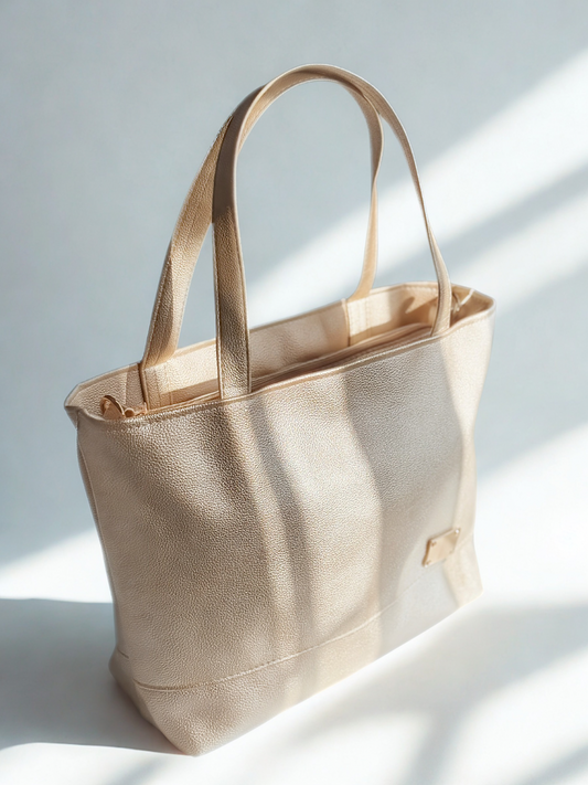 Cartera Chloe dorada