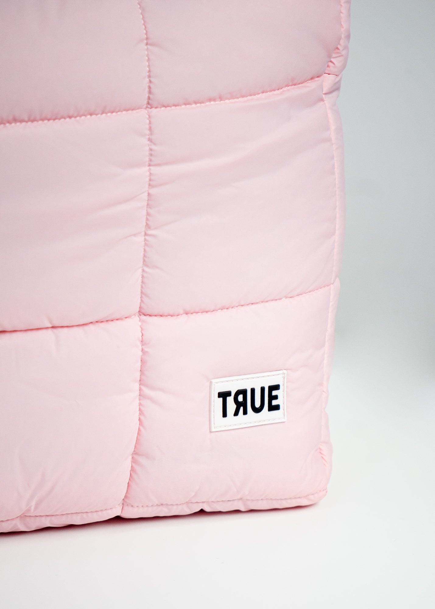 Tote Puffer Ana rosada True