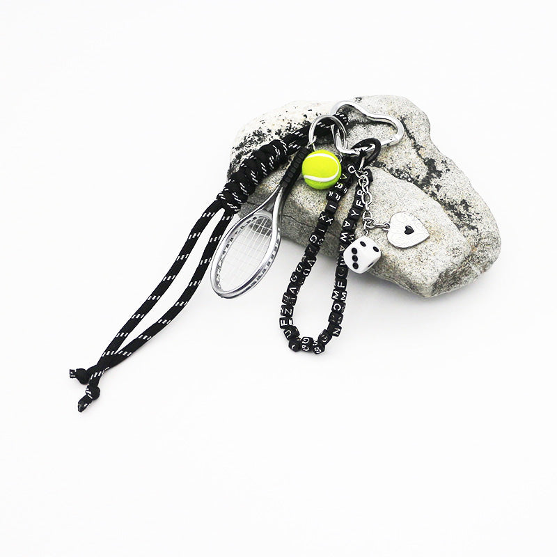 Charm Tenis Plateado Complemento Essentials