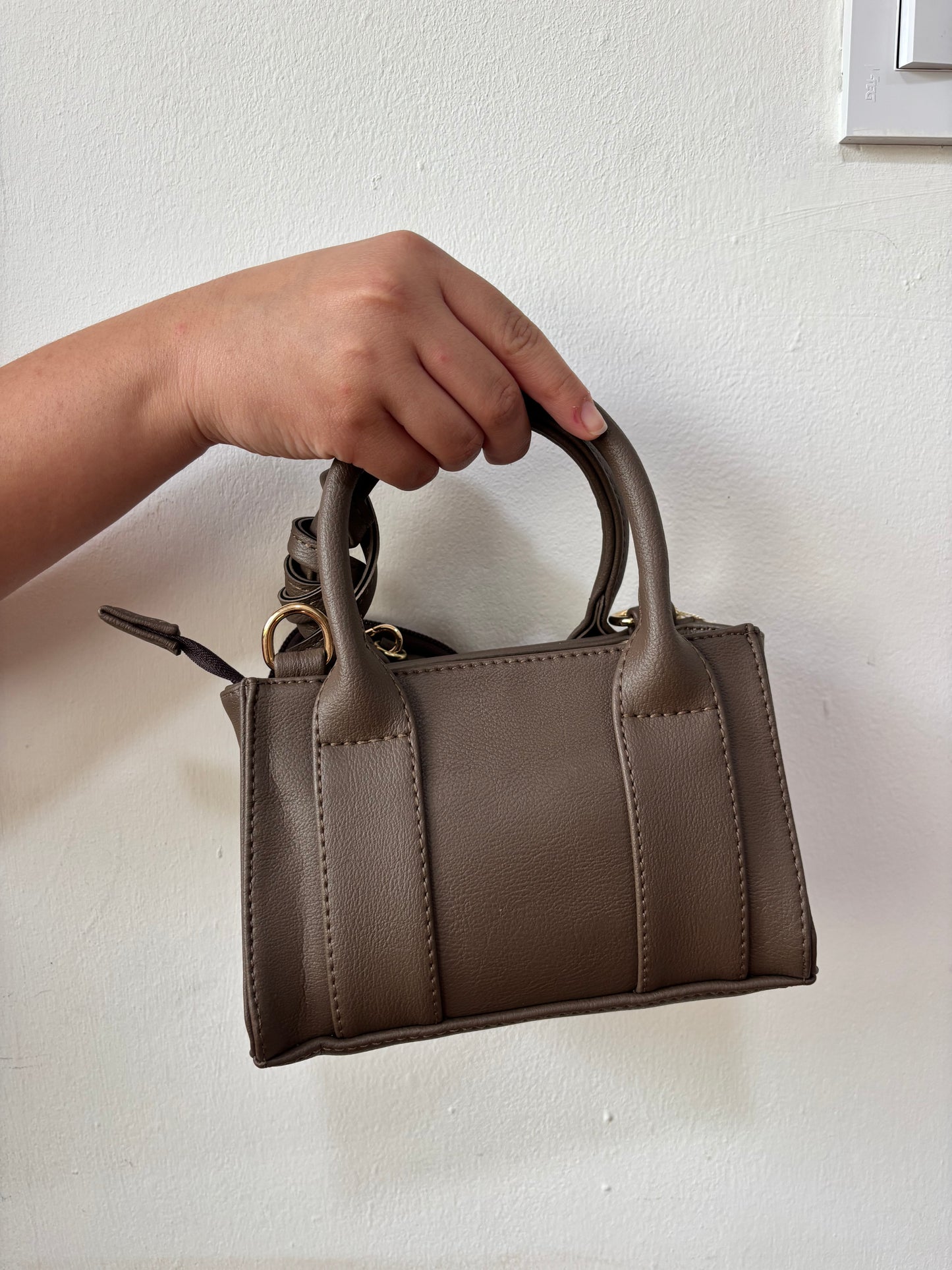 Mini Cartera Chicago marrón Naty London