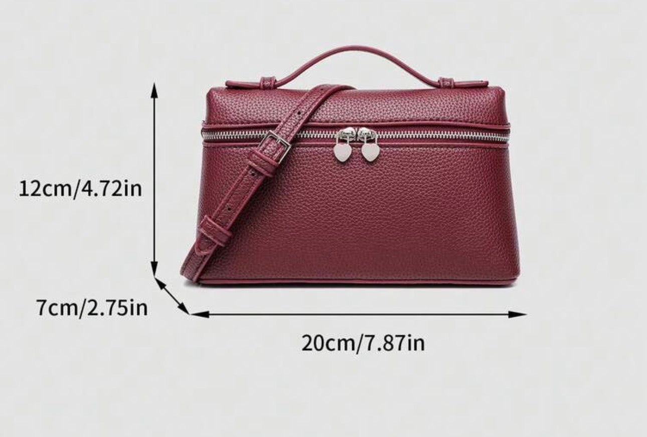 Bolso mini Vinotinto