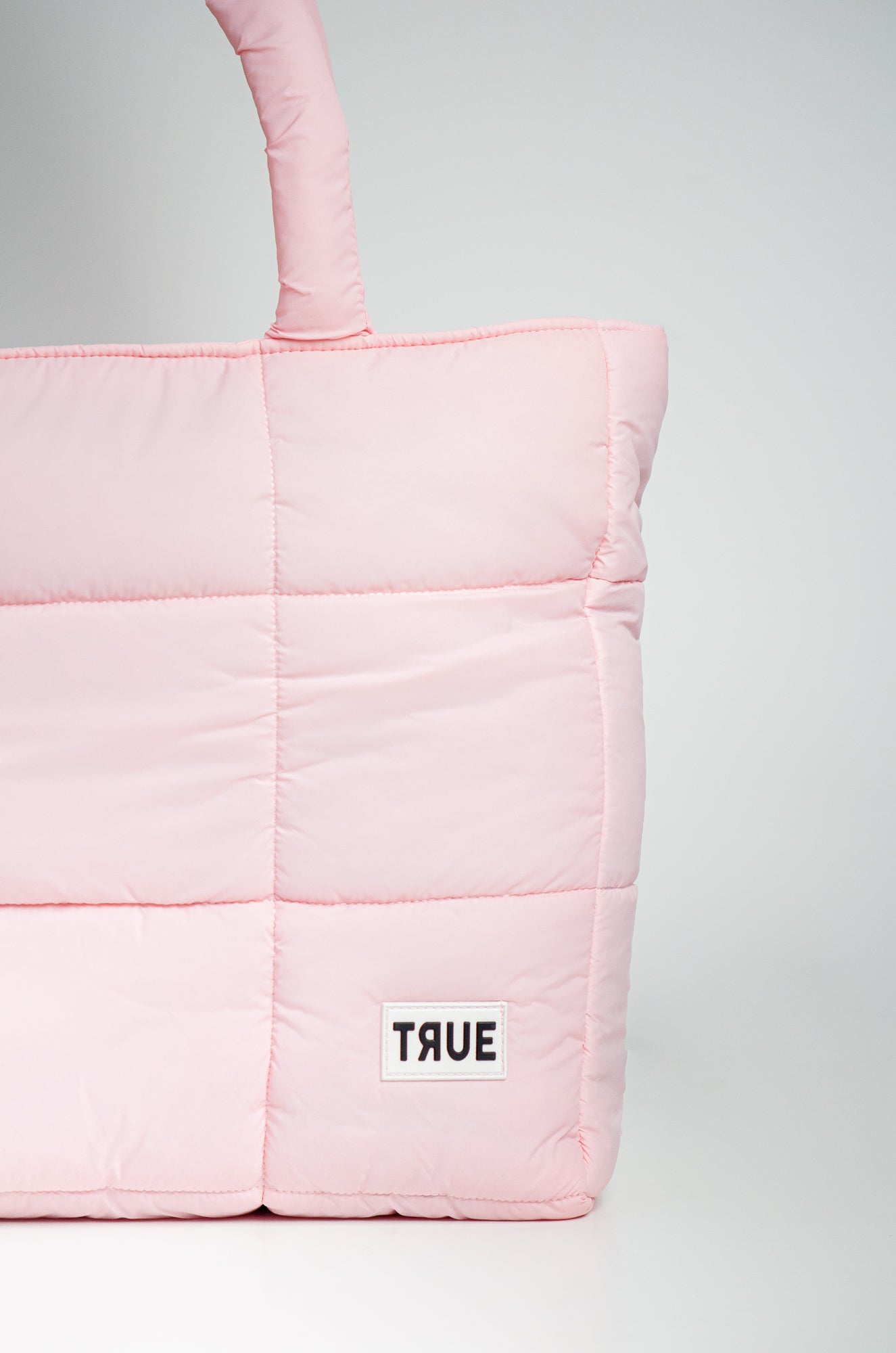 Tote Puffer Ana rosada True