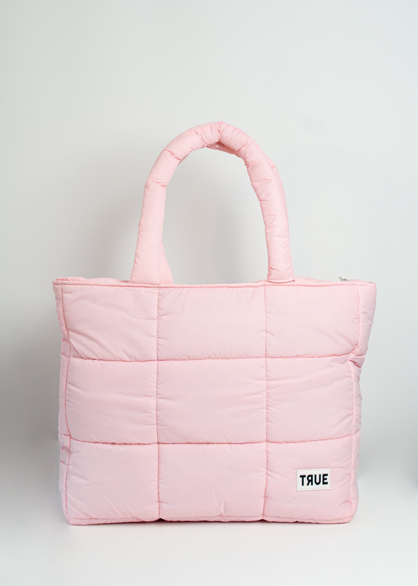 Tote Puffer Ana rosada True