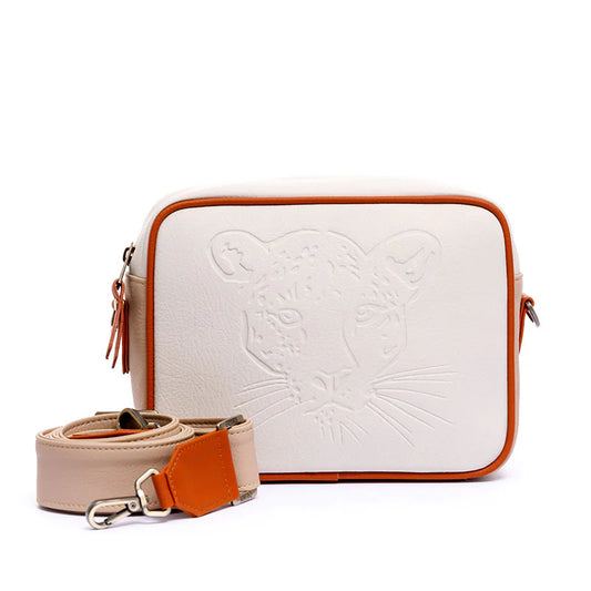 Bandolera Roma print rosado Vintro